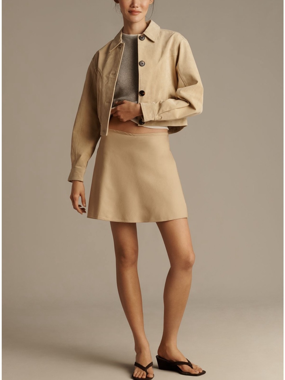 Anthropologie Wrap Skort - Picture 4 of 4